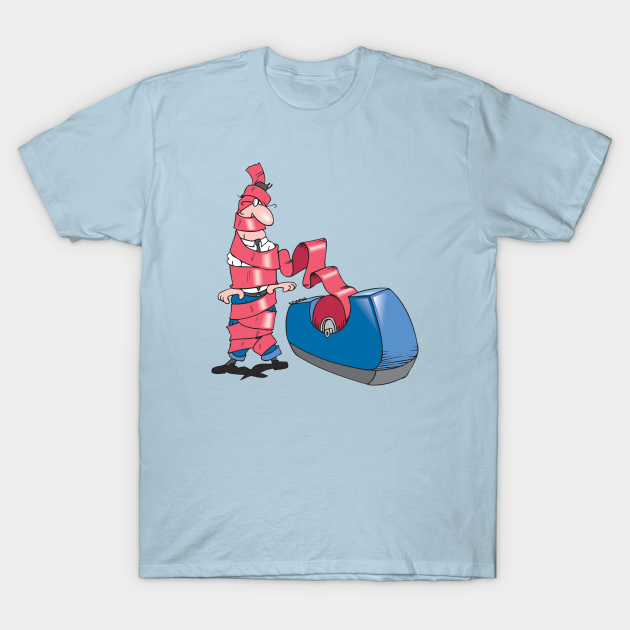 Red Tape - Funny - T-Shirt | TeePublic